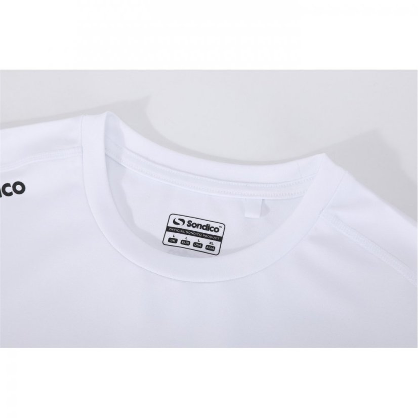 Sondico Core Base Short Sleeves Mens White