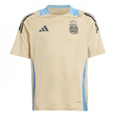 adidas Argentina Tiro 24 Competition Training Shirt Juniors Beige