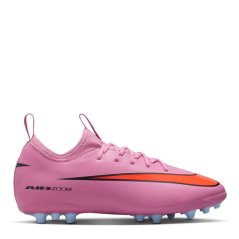 Nike Zoom Mercurial Vapor 16 Academy Juniors Artificial Ground Football Boots Pink/Black