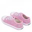 SoulCal Low Infants Canvas Shoes Pink Glitter