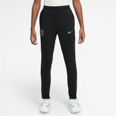 Nike Chelsea Strike Tracksuit Bottoms 2025 2026 Juniors Black/Silver