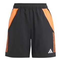 adidas Unisex Kids' Tiro24 Football Shorts Black/Solar Red