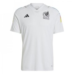 adidas Mexico Pre Match Shirt 2022 Adults White