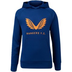Castore Unisex Kids' Overhead Hoodie Lapis Blue