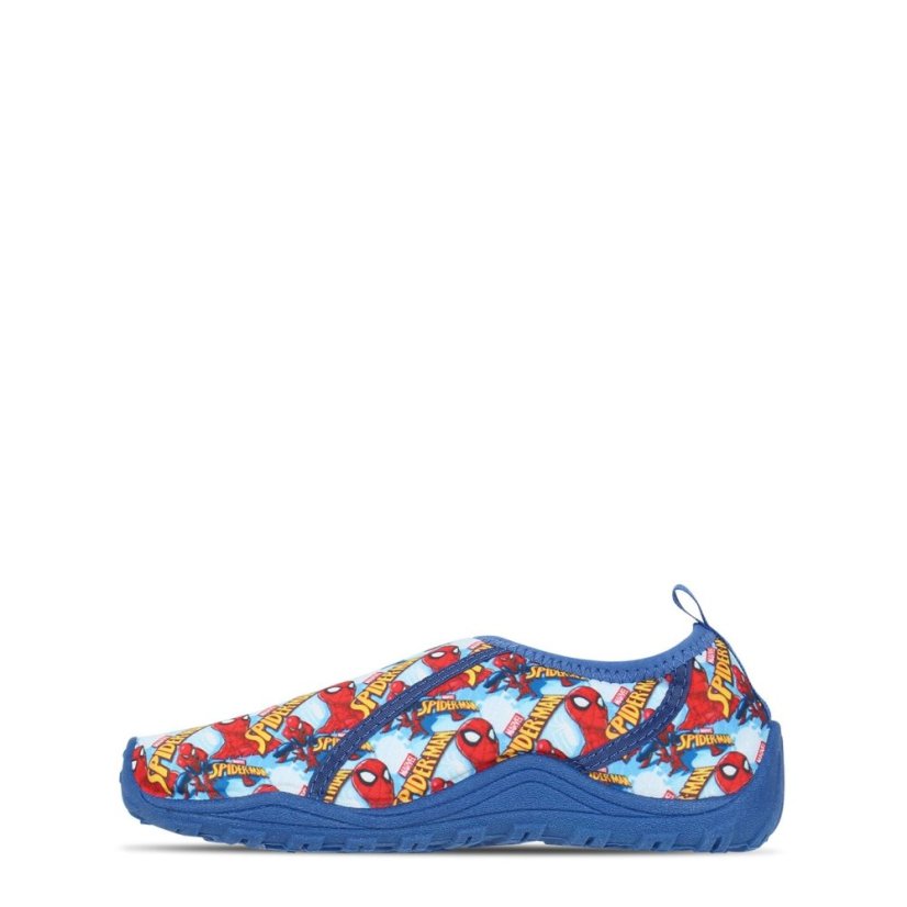 Character Aqua Childrens Water Shoes Spiderman