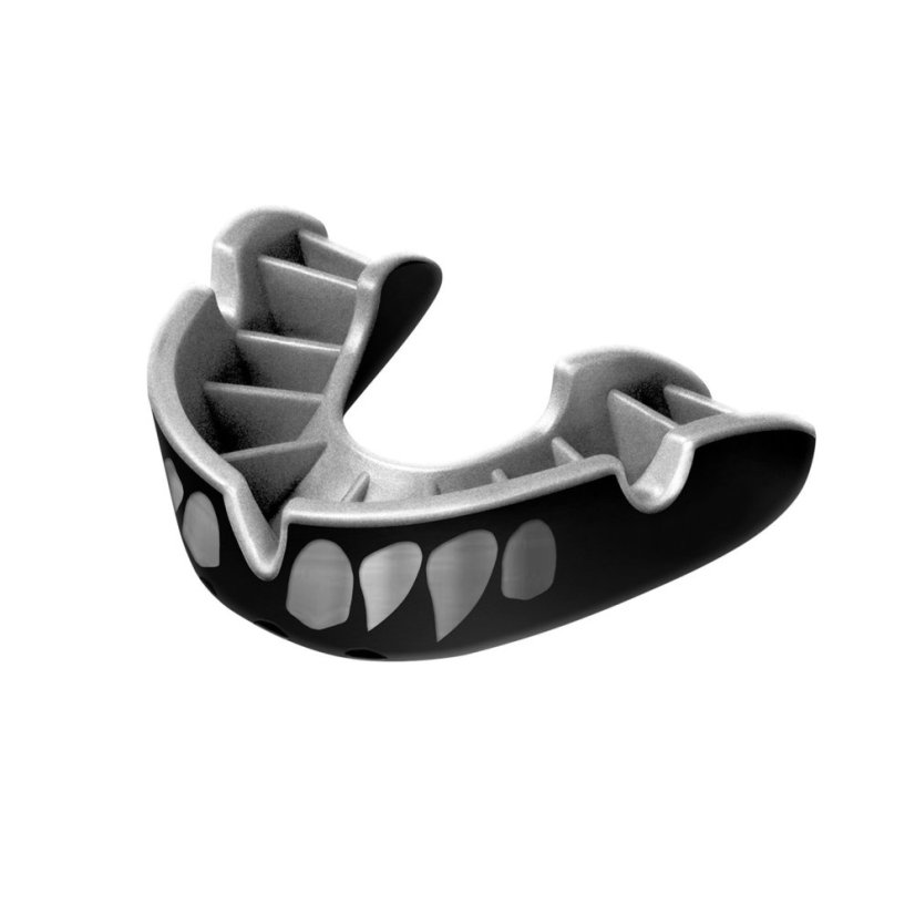 Opro Jawz Silver 44 Black/Silver