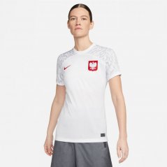 Nike Poland Home Shirt 2022 Womens White/Red