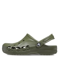 Crocs Baya Clogs Mens Army Green