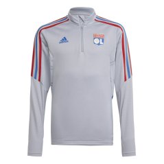 adidas Kids adidas Olympique Lyonnais Training Top 2021 Halo Silver