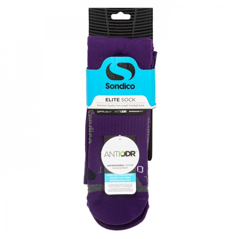 Sondico Elite Football Socks Childrens Purple