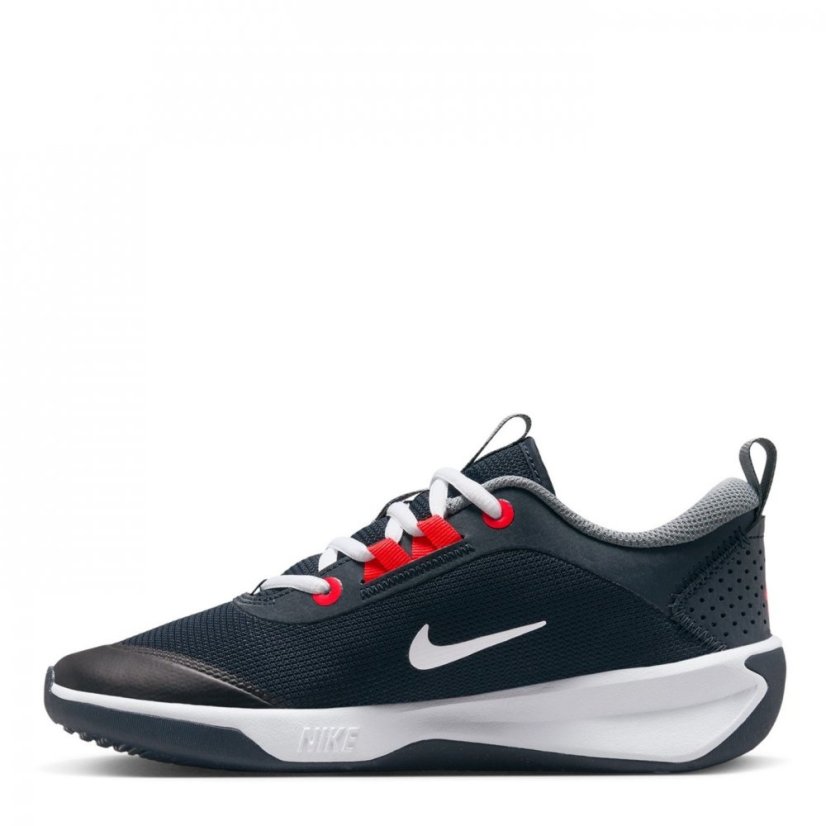 Nike Omni Multi-Court Big Kids' Indoor Court Shoes Navy//Grey