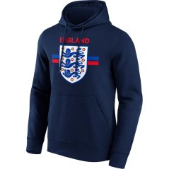 FA England Primary Stripe Graphic Hoodie Adults Navy