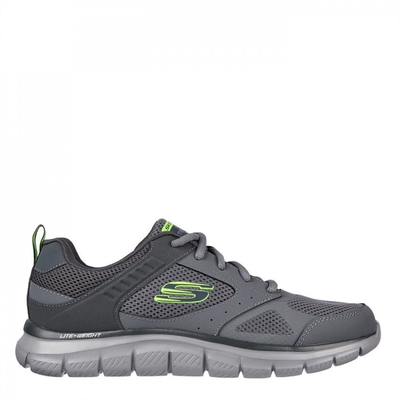 Skechers Skechers Track - Syntac Trainers Charcoal