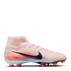 Nike Zoom Mercurial Superfly 10 Academy Adults Firm Ground Football Boots Pink/Blue