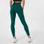 USA Pro Seamless Ribbed Leggings Forest Green
