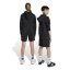 adidas Unisex Kids' Jersey Jogger Shorts Black/White