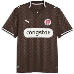 Puma St Pauli Home Shirt 2026/27 Mens Brown/White