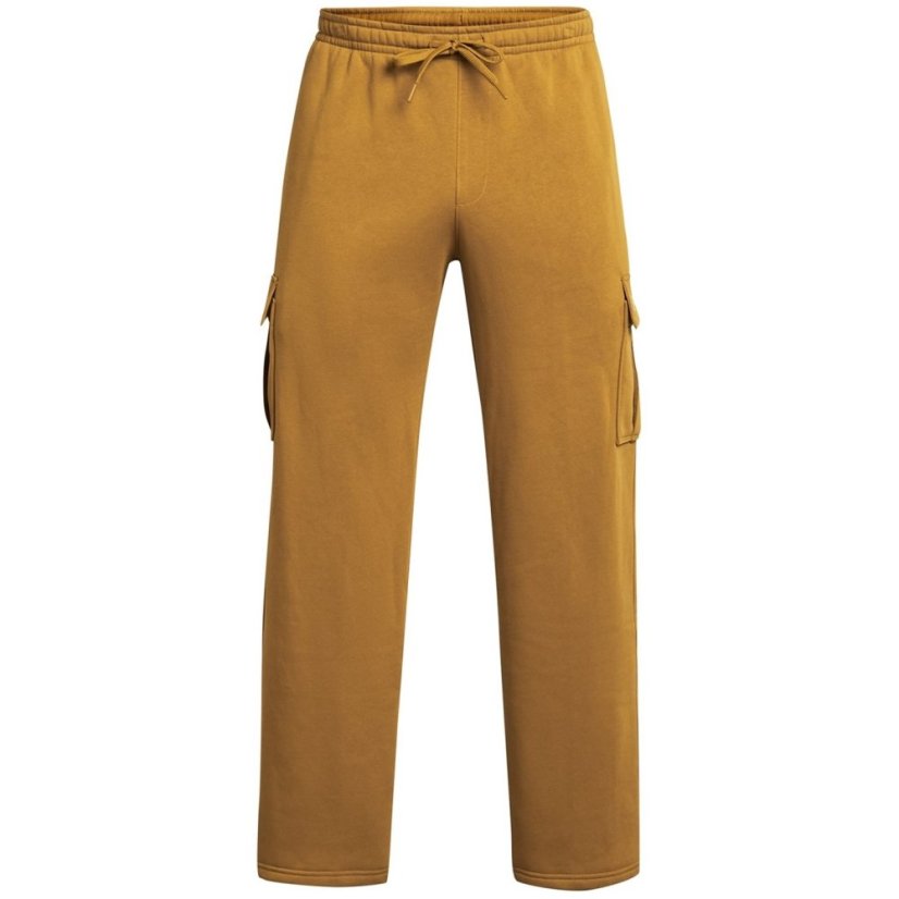 Under Armour Men's PR Icon Open Hem Fleece Joggers Yellow