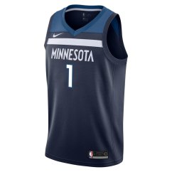 Nike Minnesota Timberwolves Edwards #5 Jersey Blue