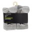 Nike 6Pk Dri-Fit Crew Sock Childs Dark Grey Heather