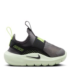 Nike Flex Runner 4 Slip On Sneakers Infants Grey/Volt