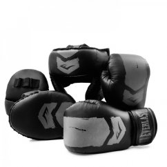 Everlast Youth Boxing Starter Kit Black/Grey
