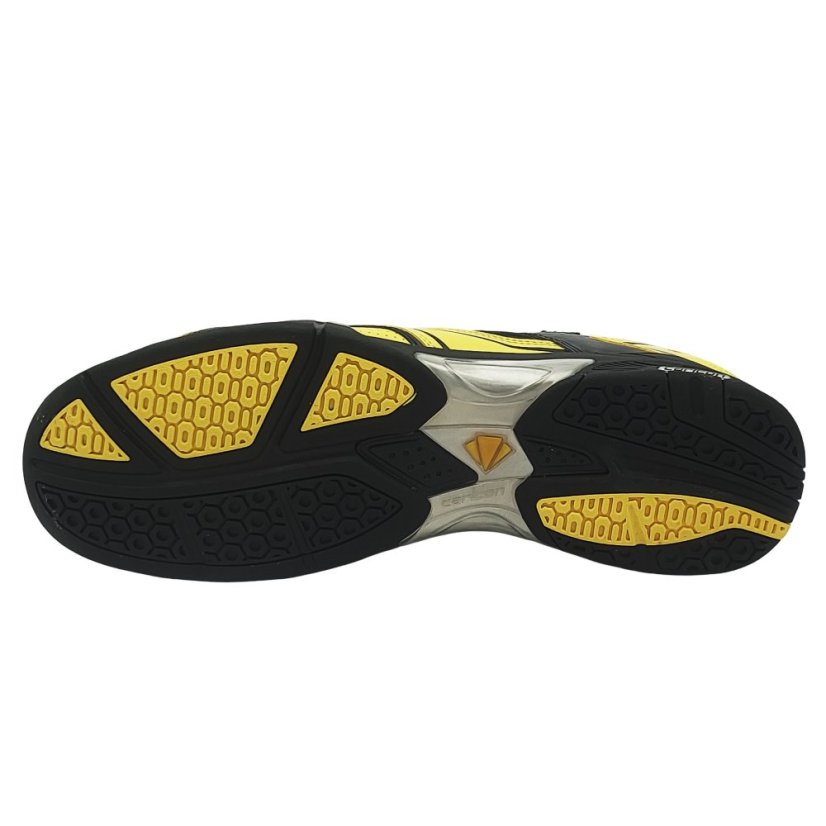 Carlton Xelerate Mens Court Shoes Black/Yellow