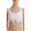adidas Active Comfort Cotton Scoop Bralette White