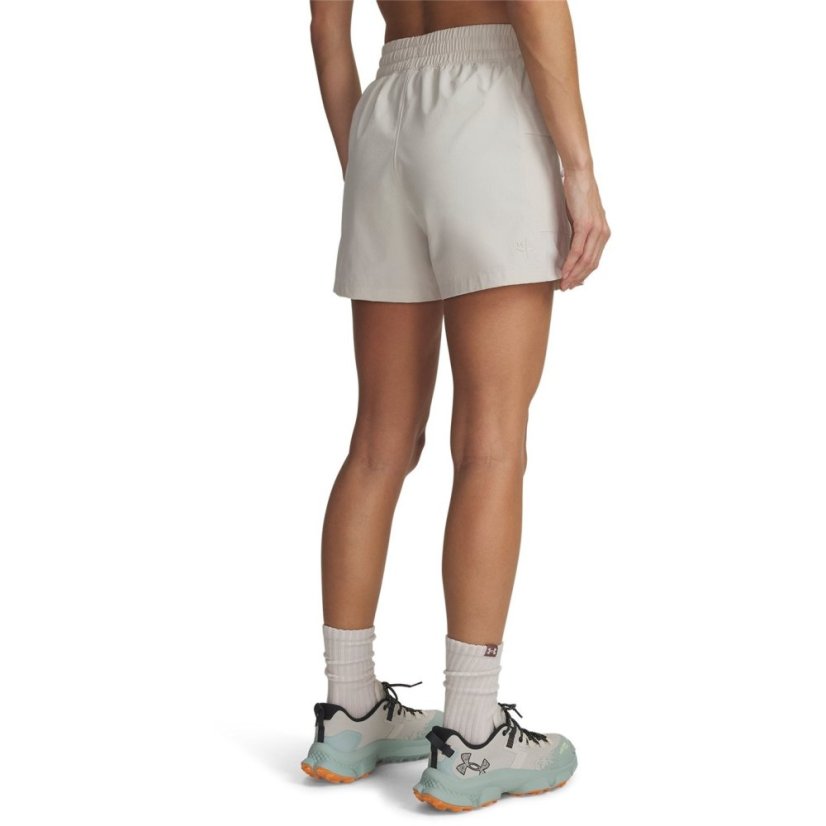 Under Armour Womens Explor Hike Tech Shorts Summit White