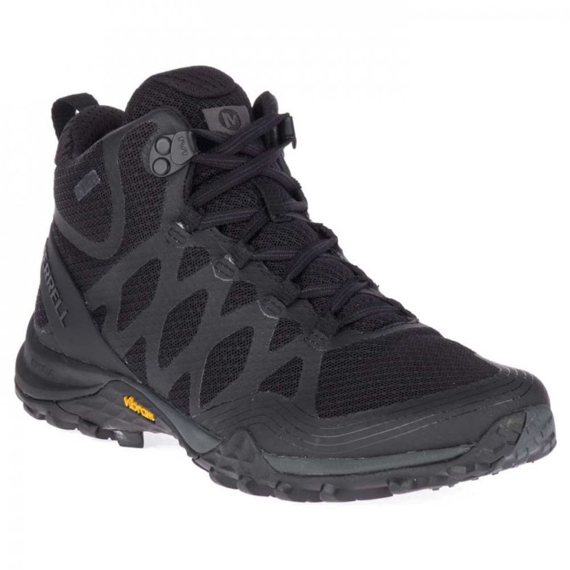 Merrell Siren 3 Mid GTX Ladies Walking Boots Black/Black