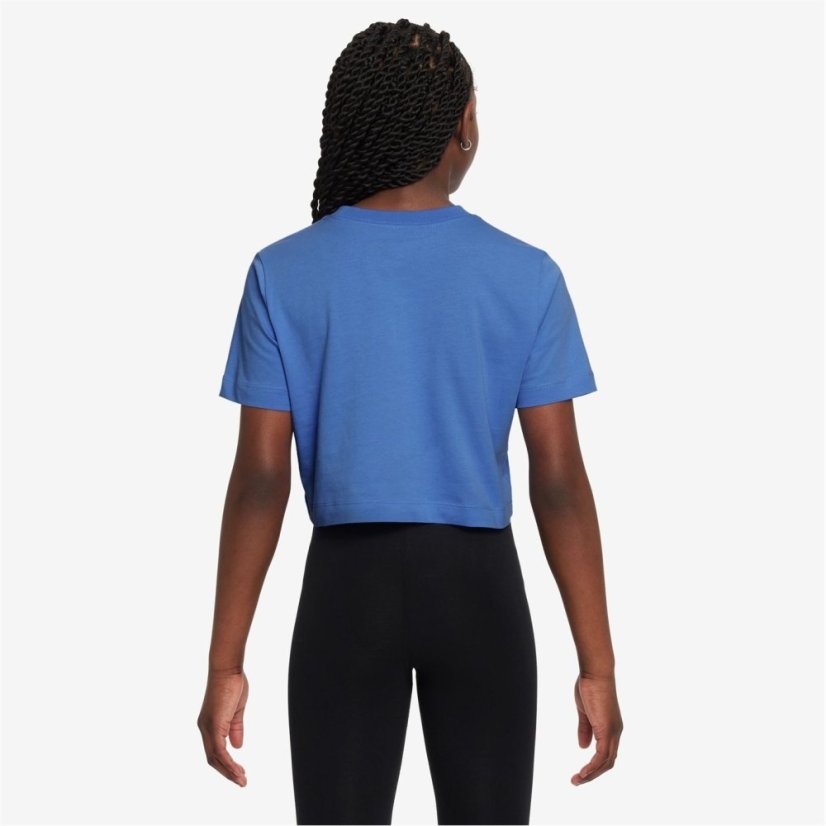 Nike Kids' Crop Top Blue