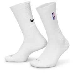 Nike Men's NBA Crew Socks White/Rush Blue