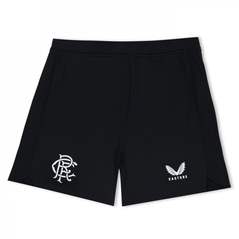 Castore Unisex Kids' Licensed Football Shorts Black