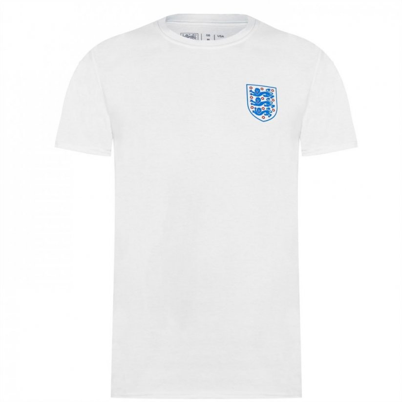 FA England Crest pánské tričko White