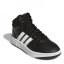 adidas Hoops Mid Shoes Juniors Black/White
