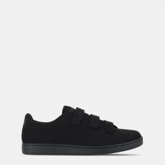 Lonsdale Leyton Trainers Mens Black Nu
