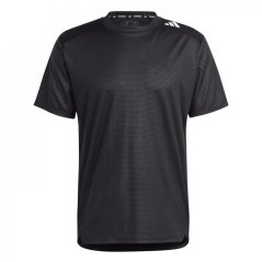 adidas D4T Strength Workout pánske tričko Black/Black