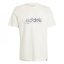 adidas Essentials Single Jersey Linear Embroidered Logo pánské tričko Non Dye Illus