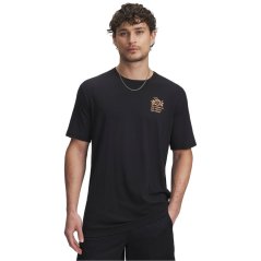 Under Armour Men's Cant Hoop Short-Sleeve Performance T-Shirt Black