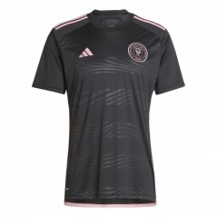 adidas Inter Miami CF Away Shirt 2024 2025 Adults Black/Pink