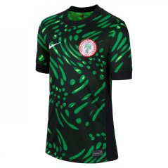 Nike Nigeria Away Shirt 2024 Junior Black