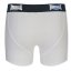 Lonsdale 2 Pack Trunk Shorts Junior Boys White/Black