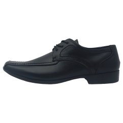 Giorgio Bourne Lace Junior Boys Shoes Black