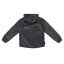 Gelert Unisex Kids Packaway Hooded Long Sleeve Waterproof Jacket Black