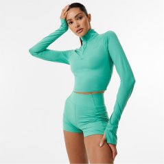 USA Pro Women's Sophie Habboo Performance Tracksuit Top Dusky Green