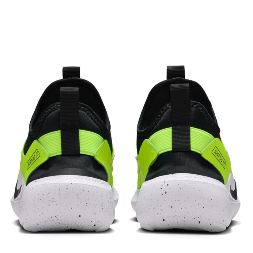 Nike Flex Runner 4 Shoes Juniors Black/Volt