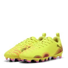 Puma FUTURE 8 PLAY Childrens Artificial Ground Football Boots Yellow/Black