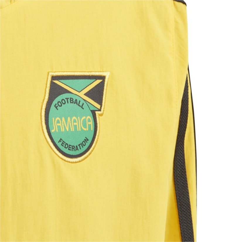 adidas Jamaica Anthem Jacket 2023 Juniors Gold/Black