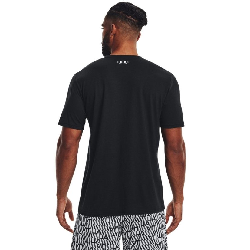 Under Armour Men's PROTECT THIS HOUSE Short-Sleeve Performance Gym Top Black