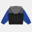 Under Armour Kids' Rain Hooded Long Sleeve Rain Anorak Tech Blue/Black